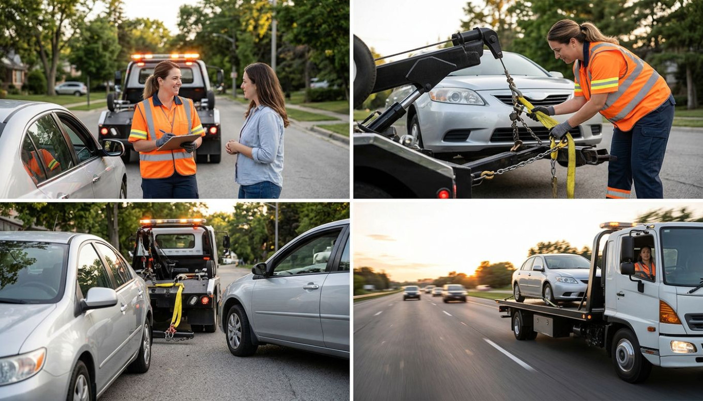 Quelles sont les étapes clés d'un remorquage de véhicule réussi ?