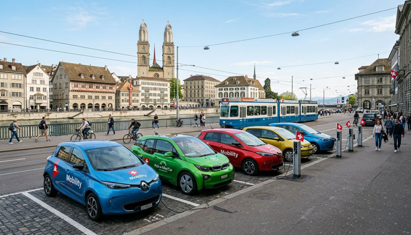 Sociétés de carsharing suisse : la nouvelle génération d’autopartage à Zurich